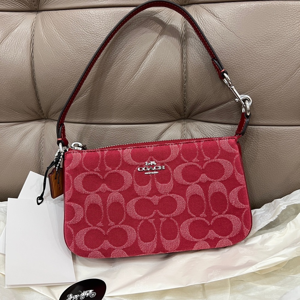 NWT Coach Nolita 19 In Signature Denim - Picture 3 of 12